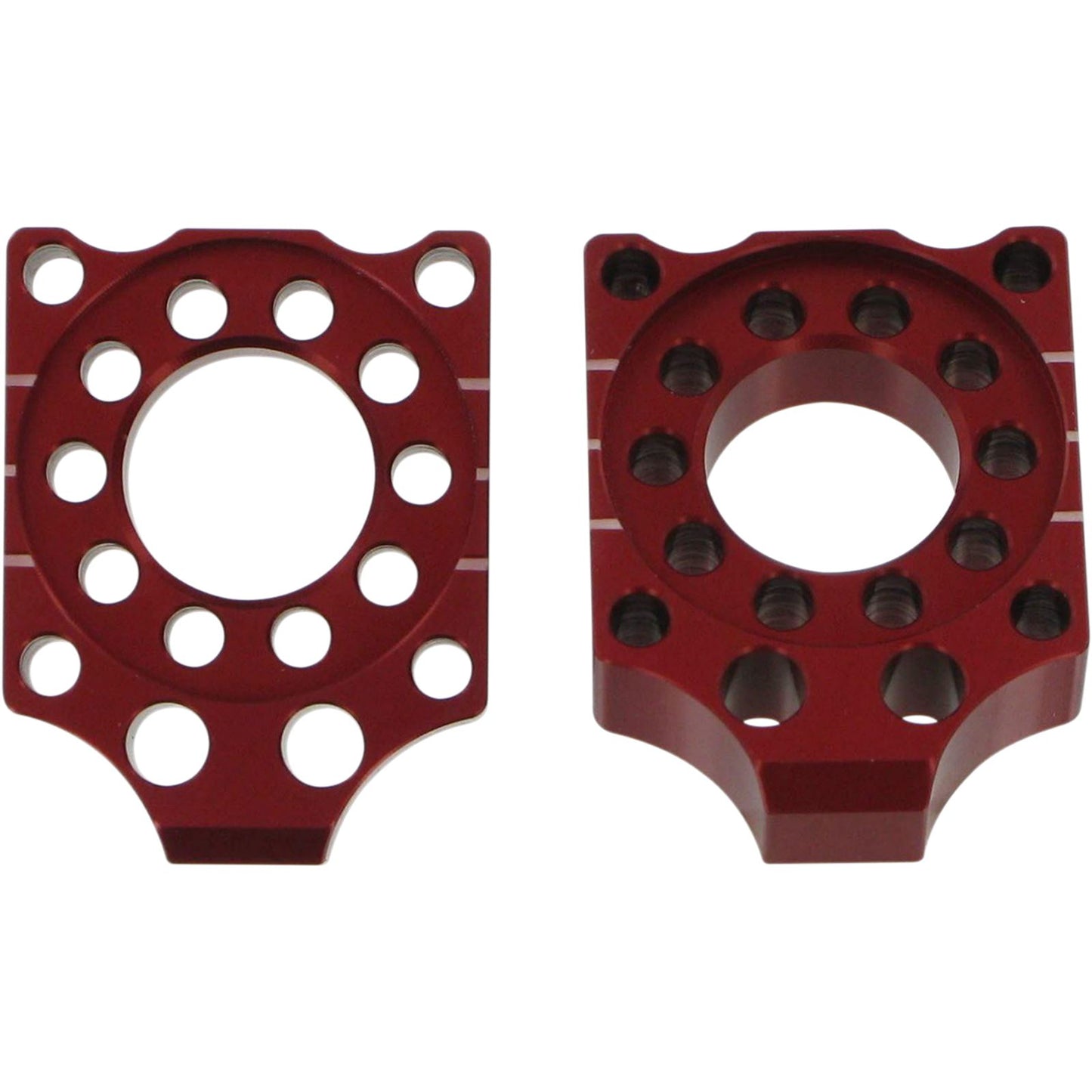Pro Circuit Axle Blocks for Honda CRF150R - Red [MPN: HAB07]_457266