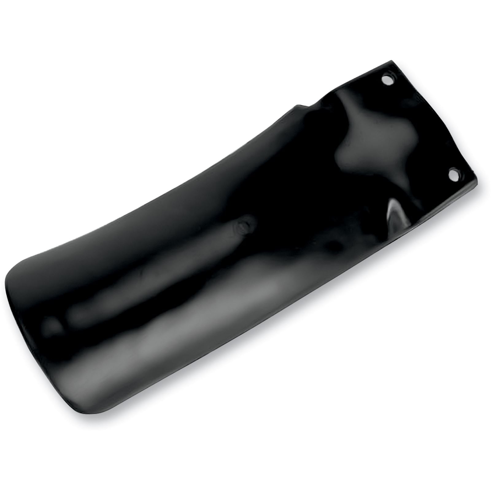 UFO Plastics Rear Mud Plate - Black - KX125-250 [MPN: KA02740001]_487391