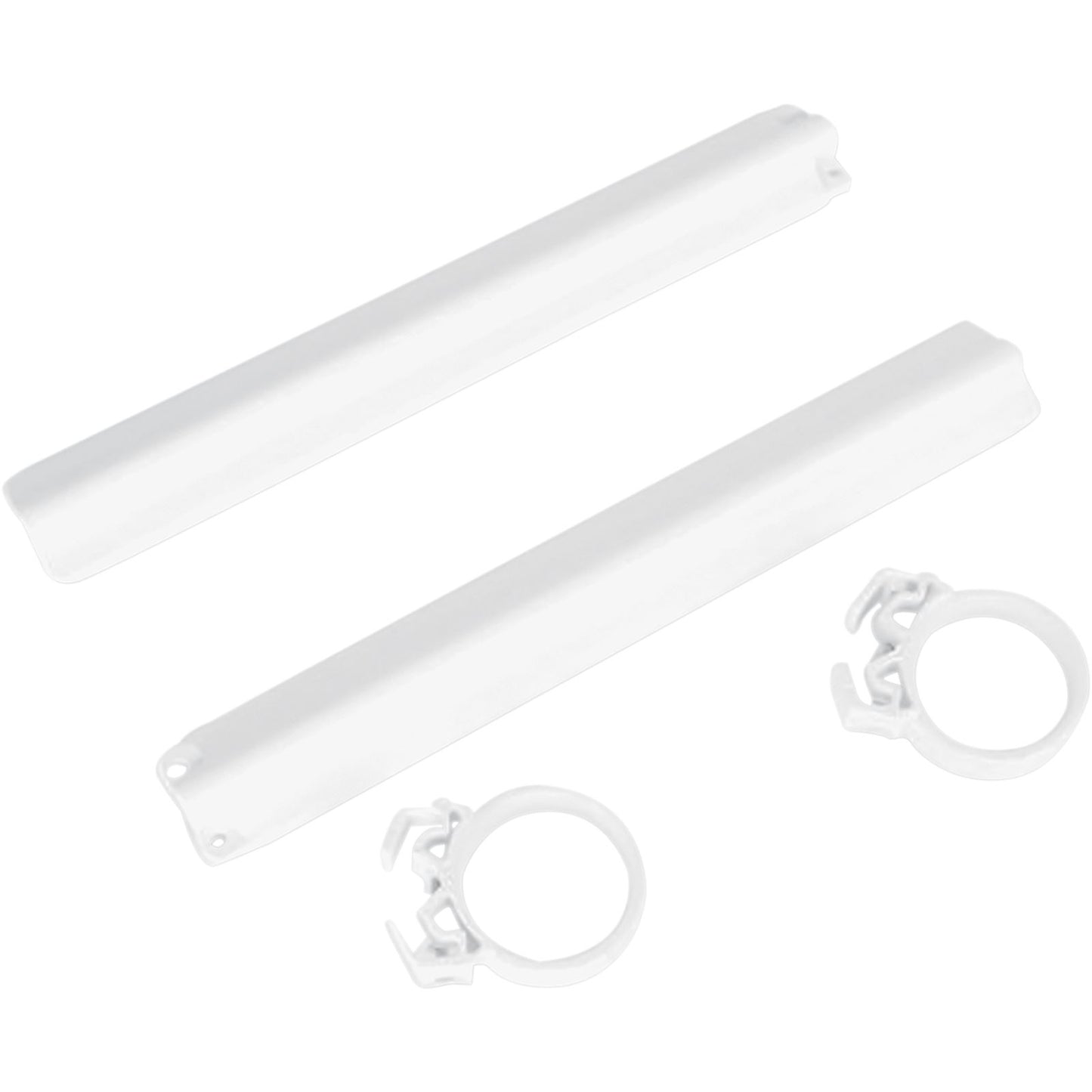 UFO Plastics Fork Cover - White - RM - '91 [MPN: SU02925041]_487382