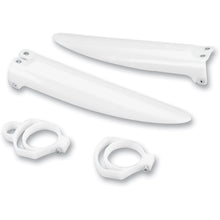 UFO Plastics Fork Cover - White - KX80 - '98 [MPN: KA03711280]_487377