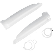 UFO Plastics Fork Cover - White - KX - '94-'95 [MPN: KA02770280]_487379