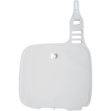 UFO Plastics Number Plate - YZ'S '87-90 - White [MPN: YA02805046]_487363