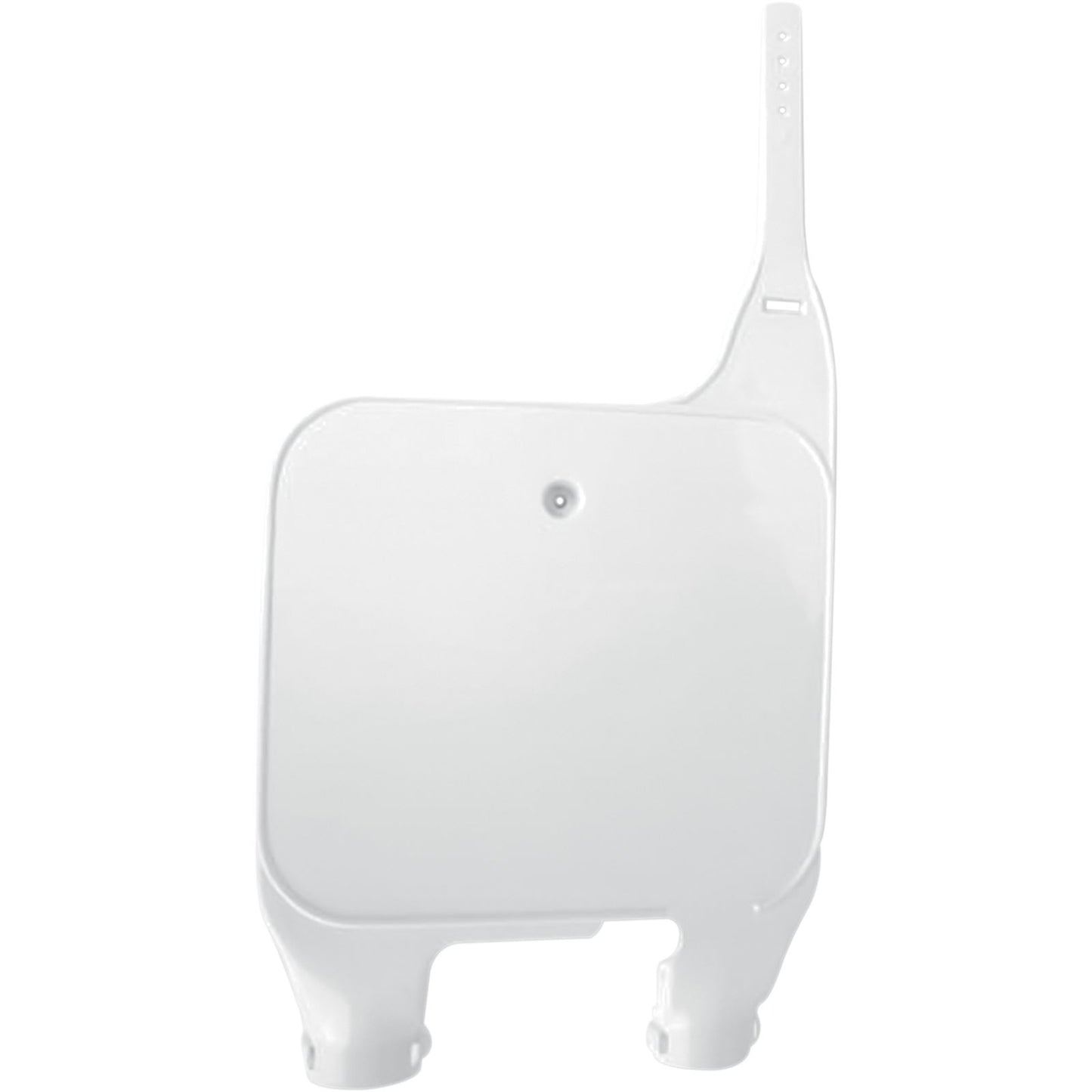 UFO Plastics Front Number Plate for Suzuki - White [MPN: SU02921041]_487353