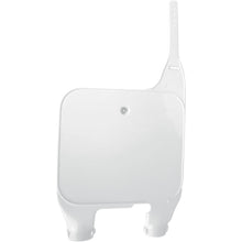 UFO Plastics Front Number Plate for Suzuki - White [MPN: SU02921041]_487353