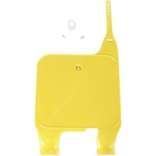 UFO Plastics Front Number Plate for Suzuki - Yellow [MPN: SU02921101]_487354