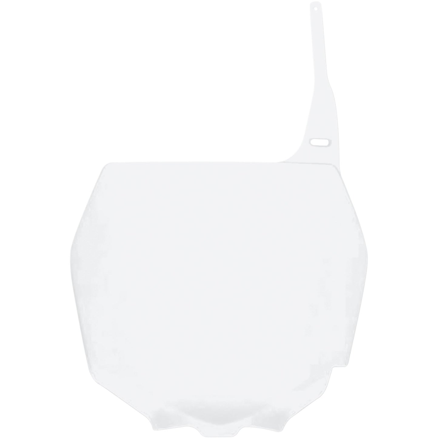 UFO Plastics Front Number Plate for Suzuki - White [MPN: SU03989041]_487358