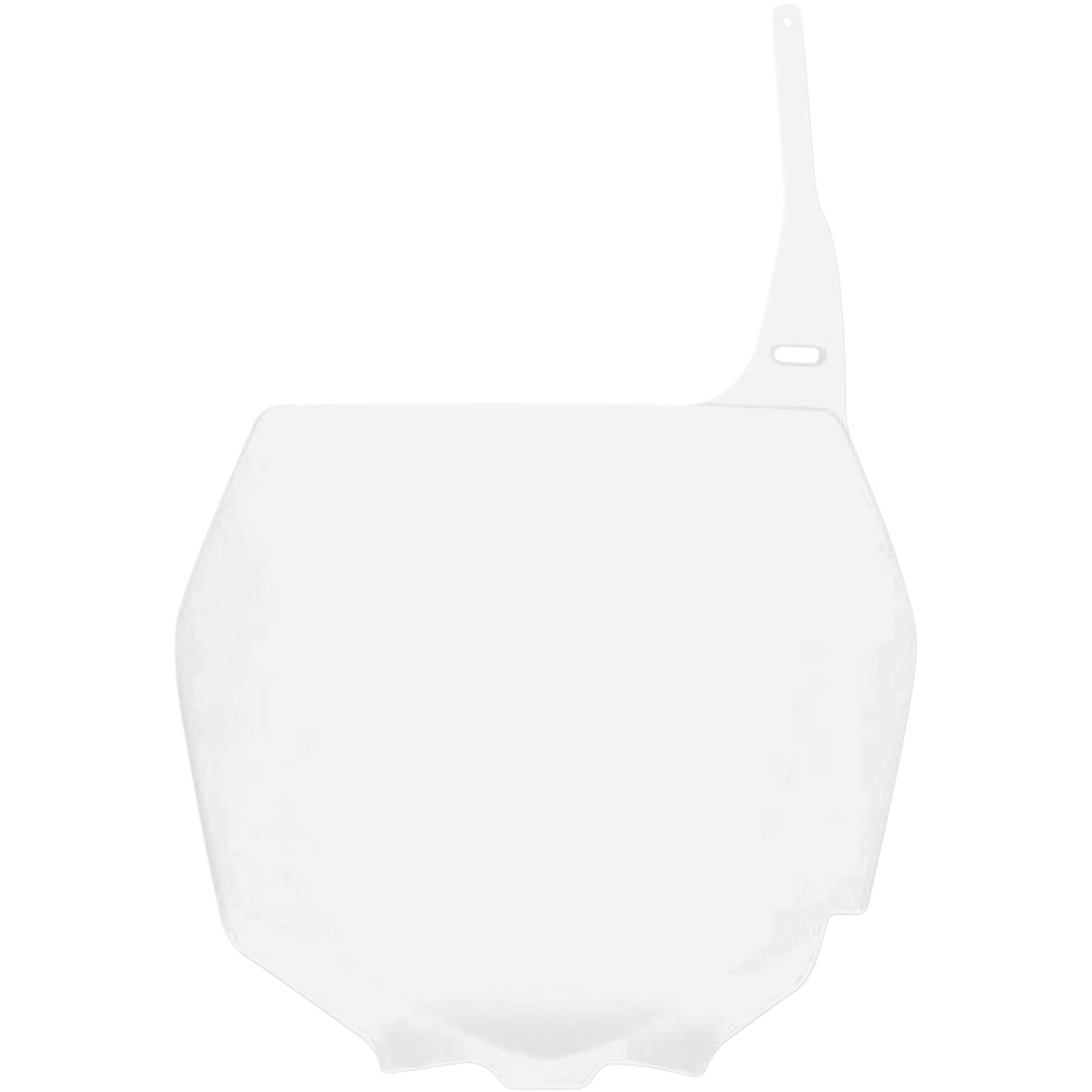 UFO Plastics Front Number Plate for Suzuki - White [MPN: SU03989041]_487358