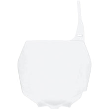 UFO Plastics Front Number Plate for Suzuki - White [MPN: SU03989041]_487358