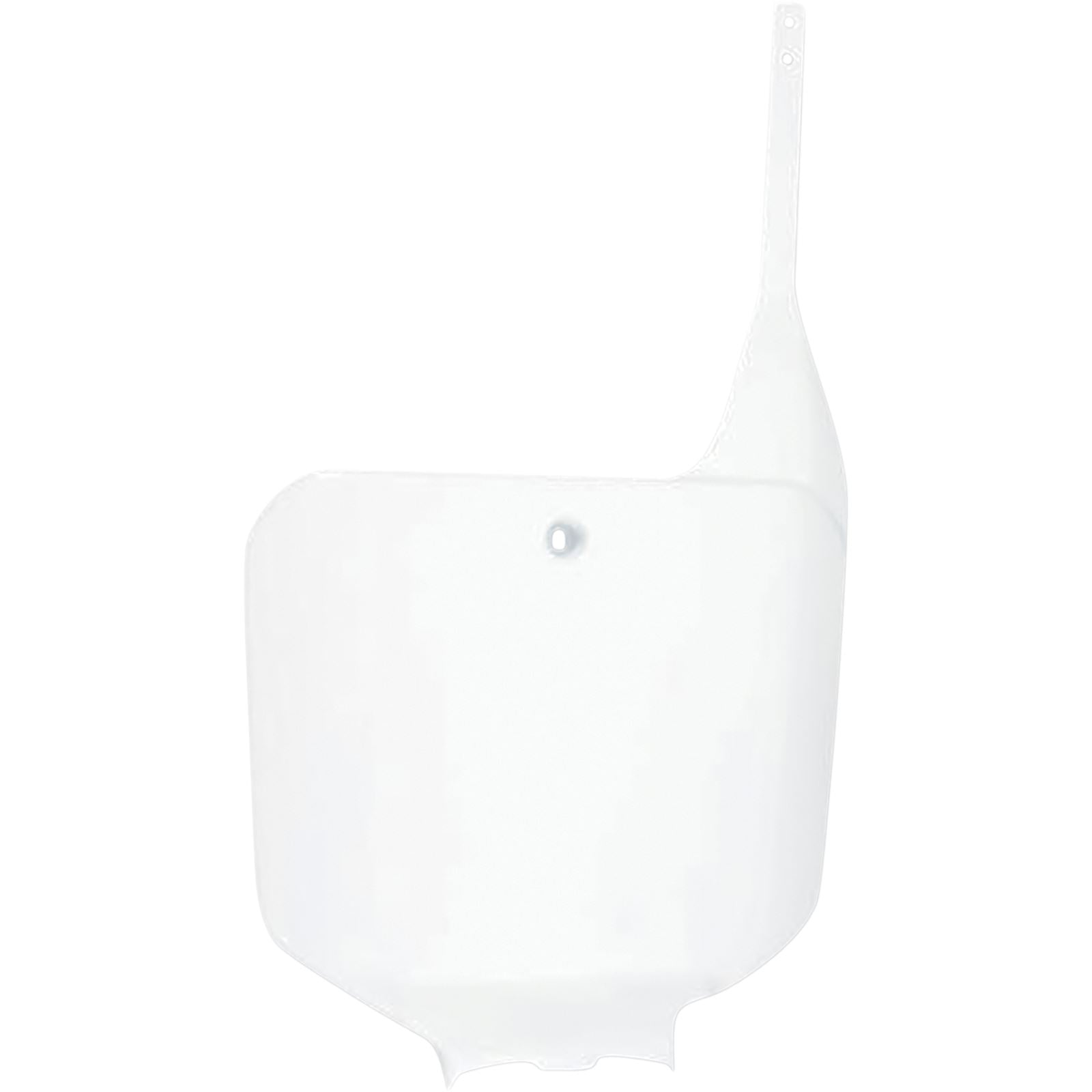 UFO Plastics Front Number Plate - CR125-250 '95-9 - White [MPN: HO02674041]_487329