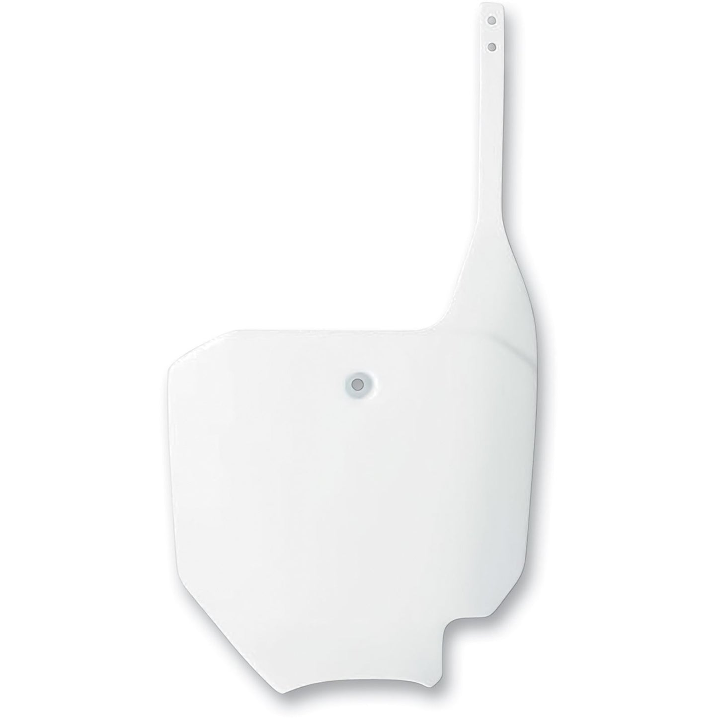UFO Plastics Front Number Plate - CR80 '96-00 - White [MPN: HO03624041]_487323