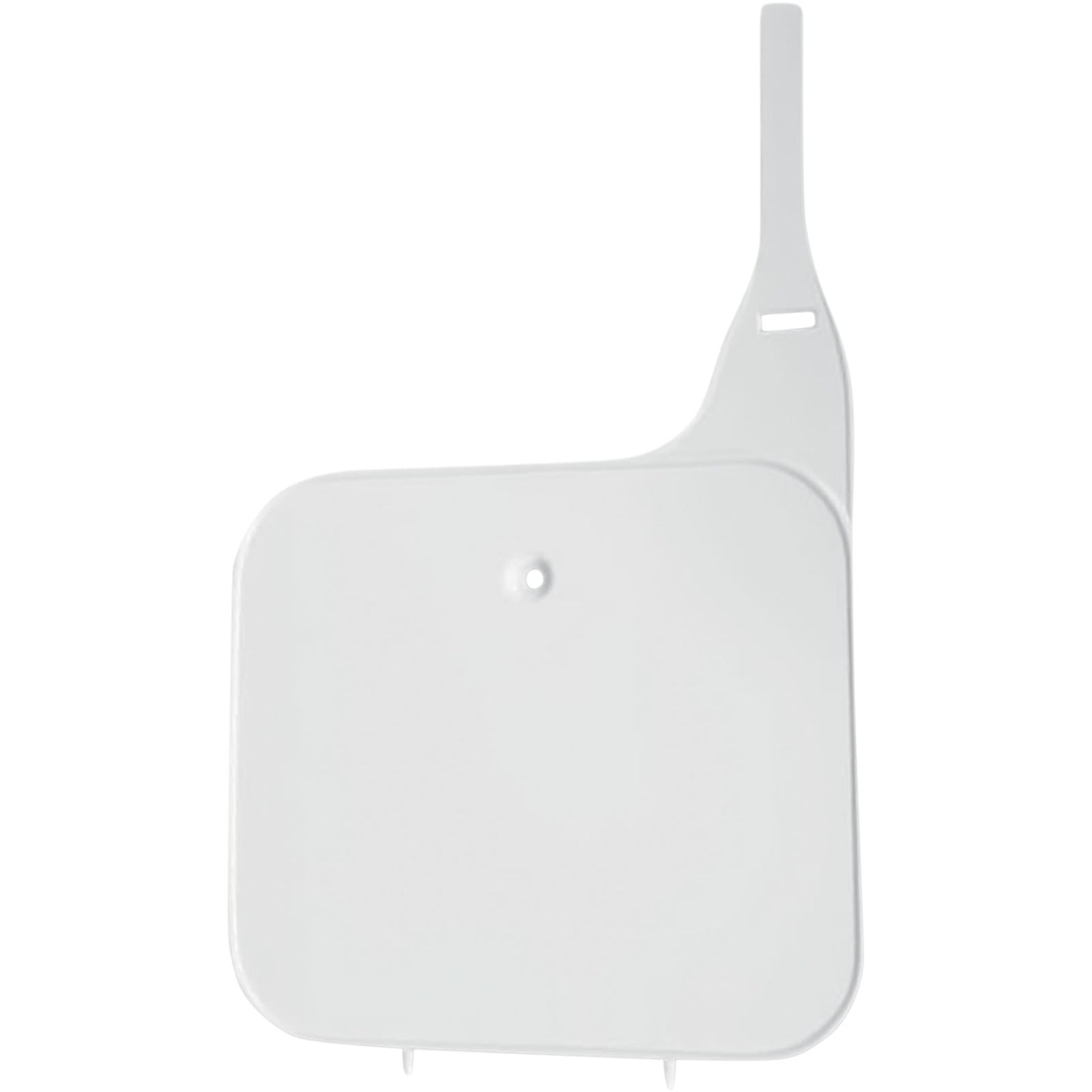 UFO Plastics Front Number Plate - CR'S '83-89 - White [MPN: HO02607041]_487325