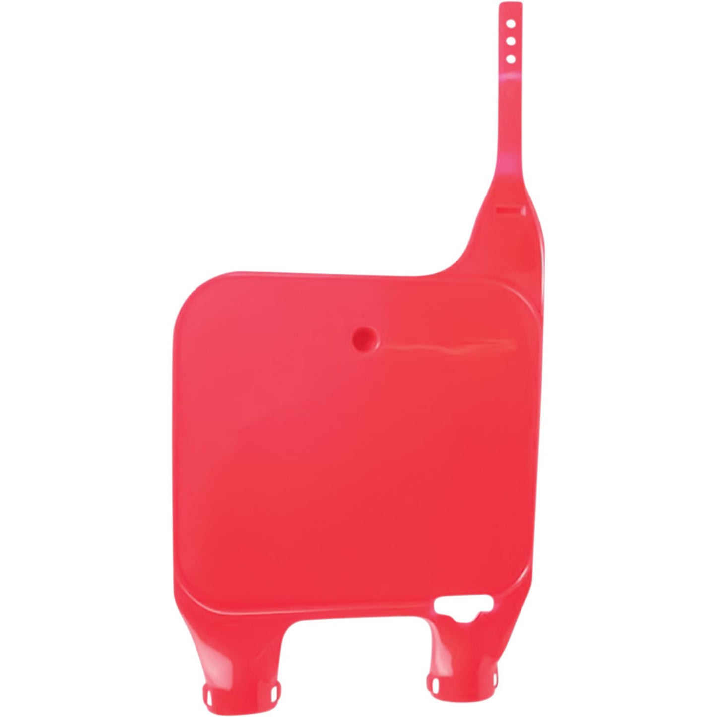 UFO Plastics Front Number Plate - CR - Fluorescent Red [MPN: HO02629067]_487327