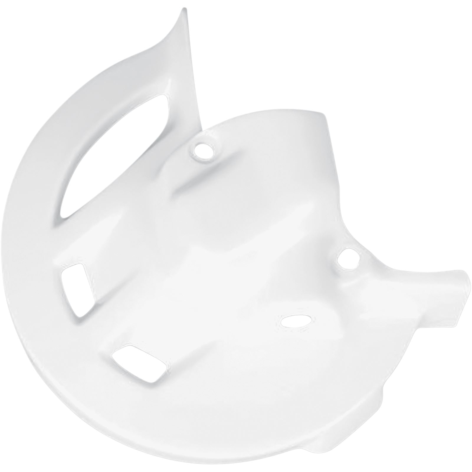 UFO Plastics Disc Guard for Honda CR 125R/ 250R/ 500R - White  [MPN: HO02684041]_487306