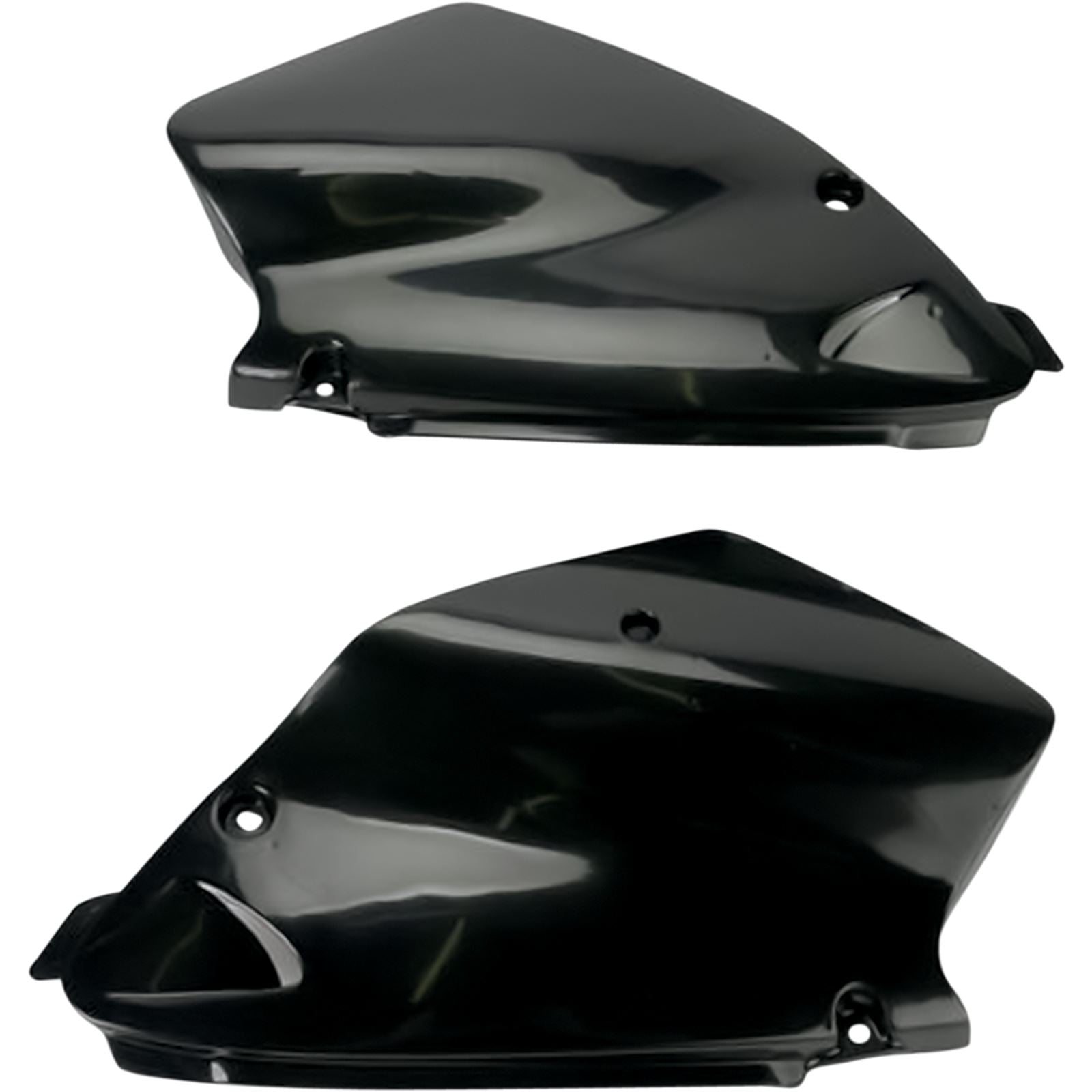 UFO Plastics Side Panels - YZ125/250 '96-00 - Black [MPN: YA02899001]_487293
