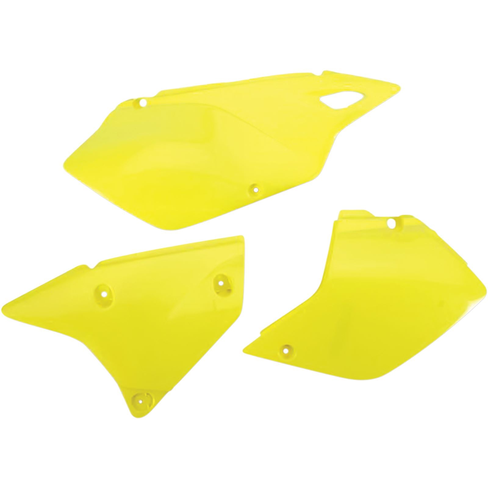 UFO Plastics Side Cover for Suzuki - Yellow [MPN: SU03979102]_487278