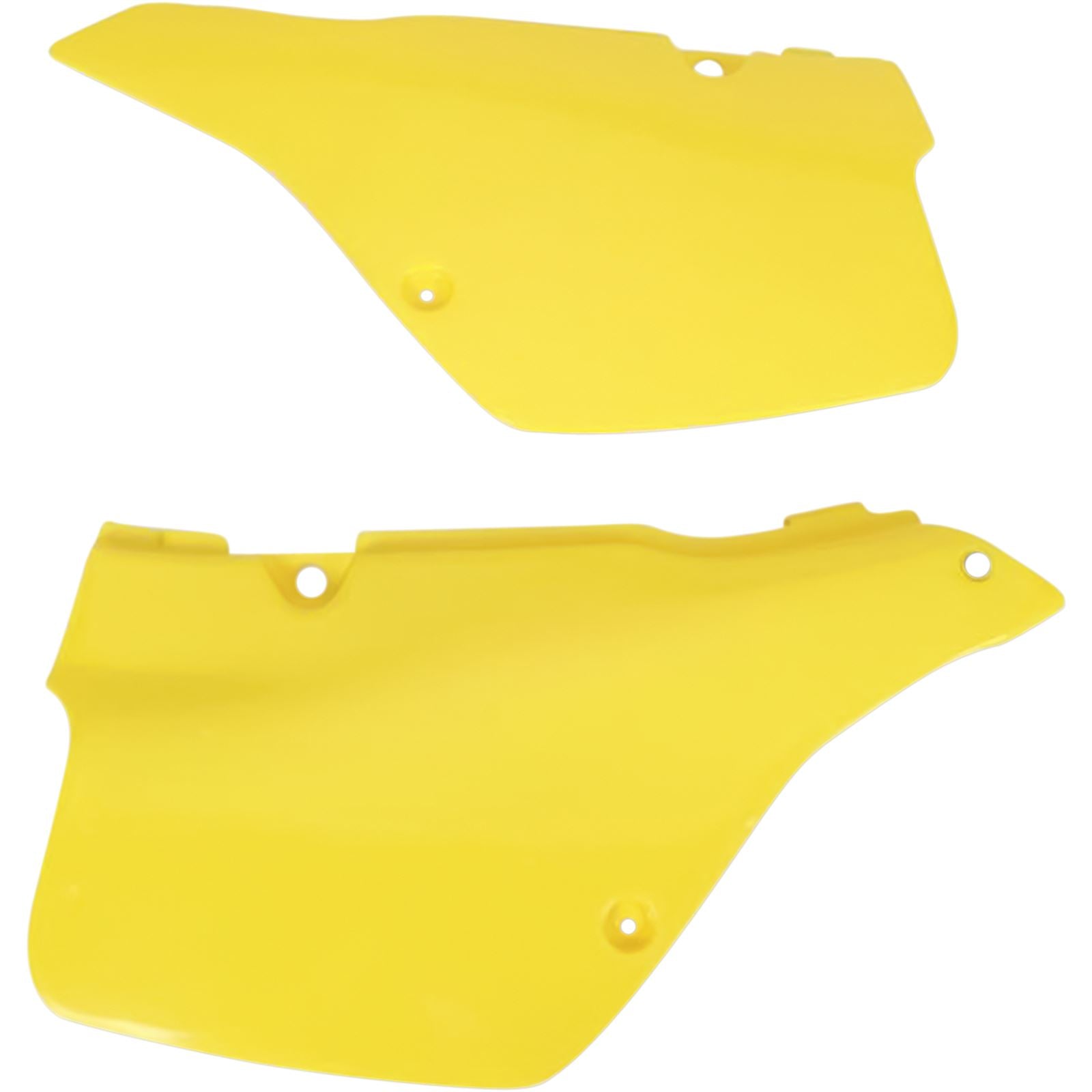 UFO Plastics Side Cover for Suzuki - Yellow [MPN: SU02906101]_487268
