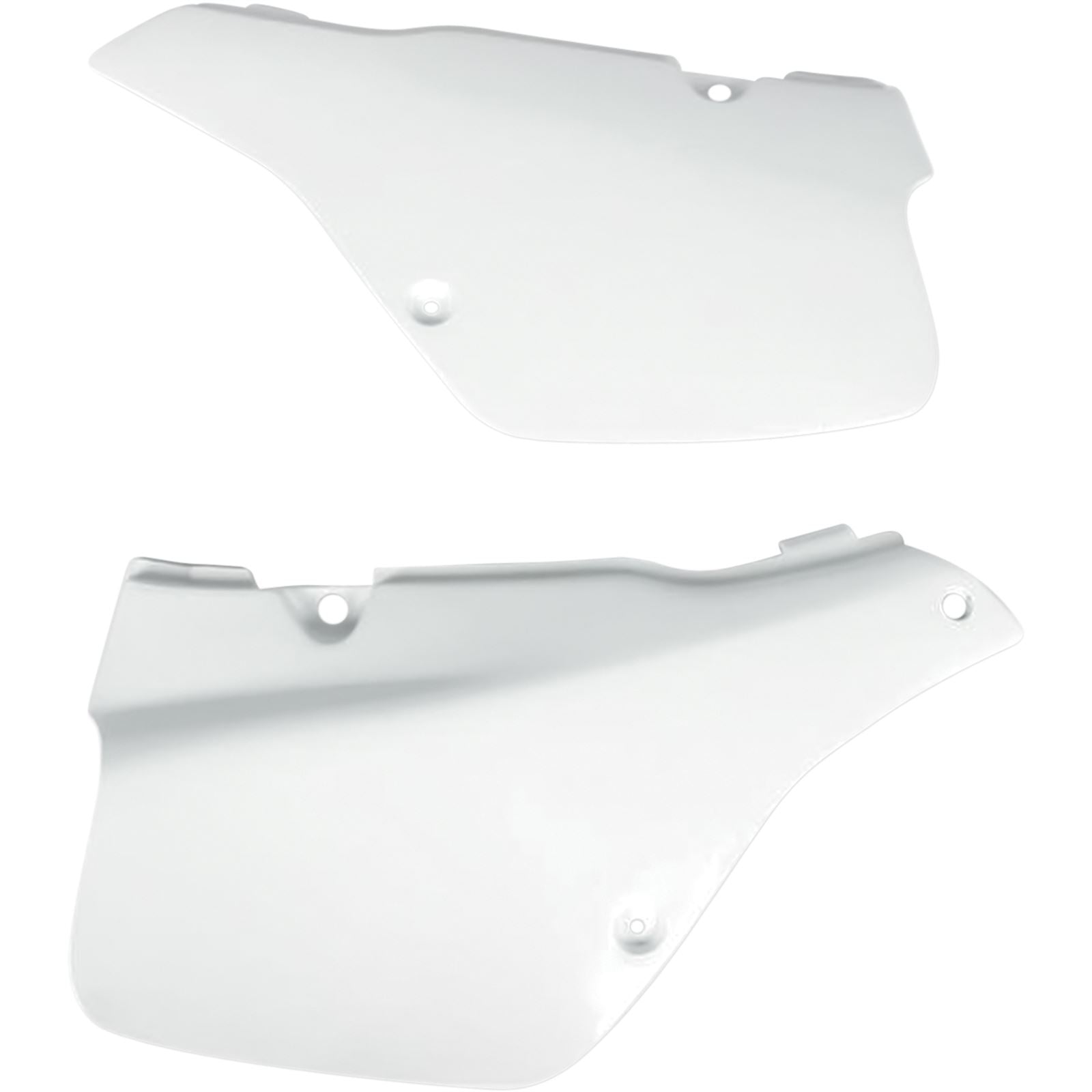 UFO Plastics Side Cover for Suzuki - White [MPN: SU02907041]_487269