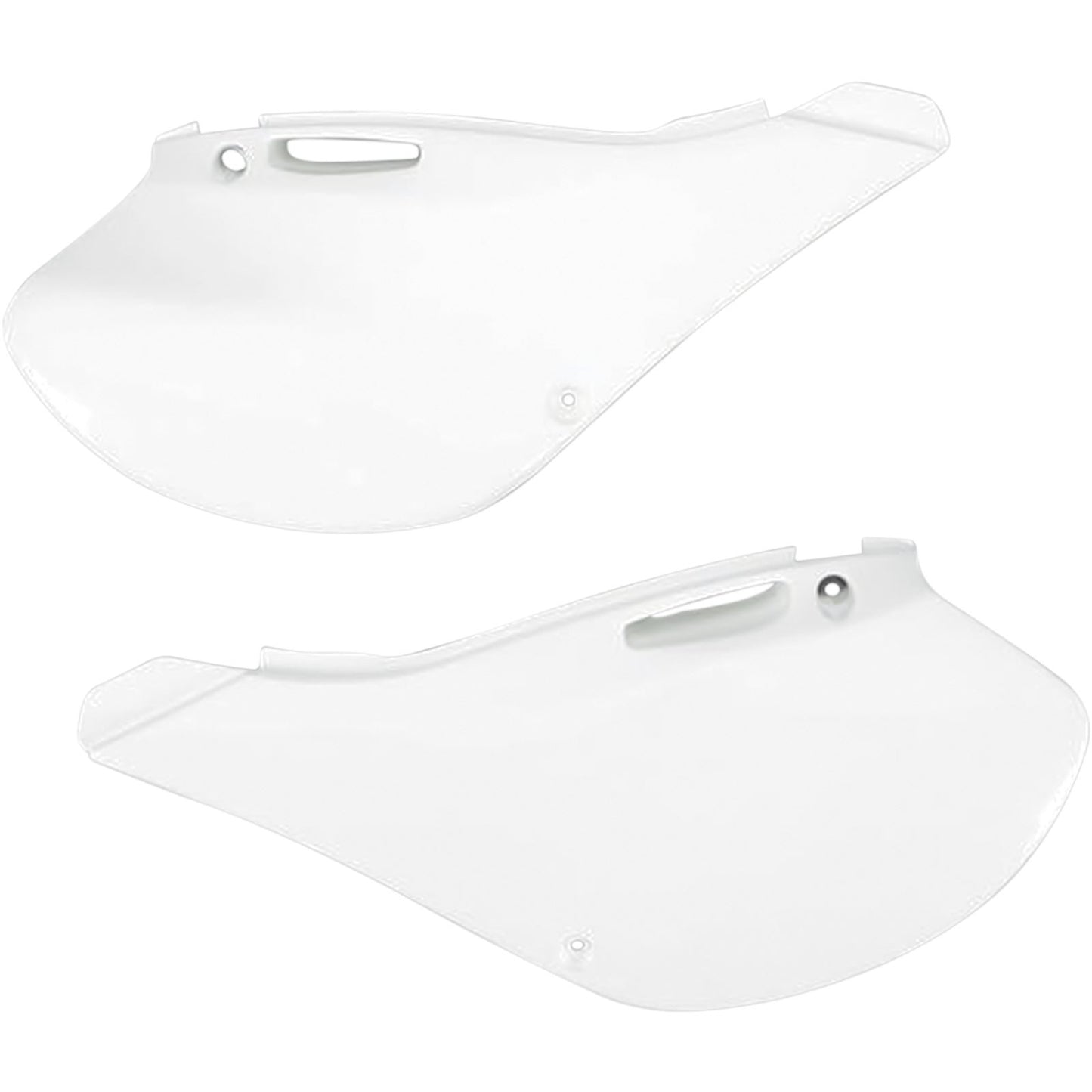 UFO Plastics Side Panels - '99-00 KX125/250 - White [MPN: KA03721047]_487259