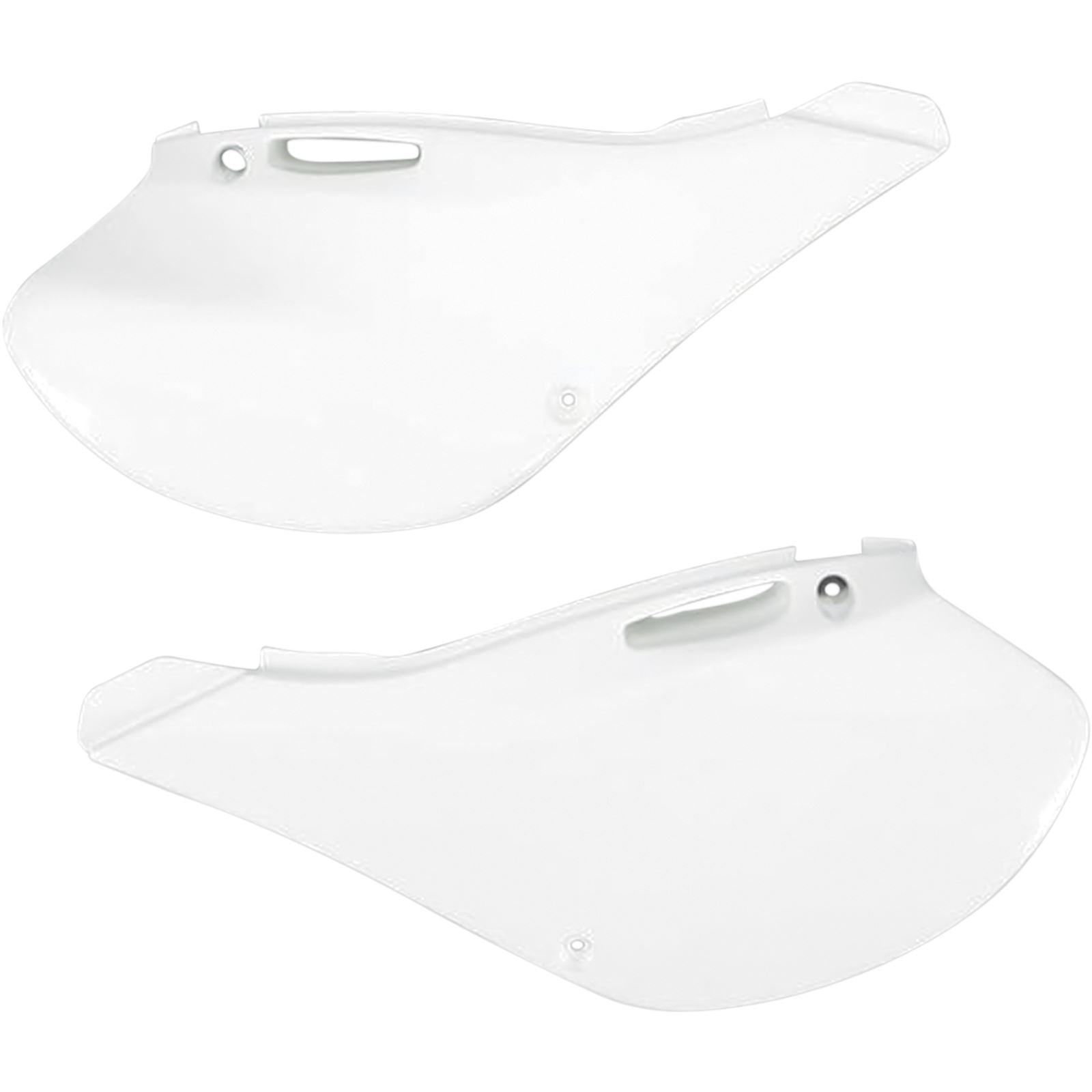 UFO Plastics Side Panels - '99-00 KX125/250 - White [MPN: KA03721047]_487259
