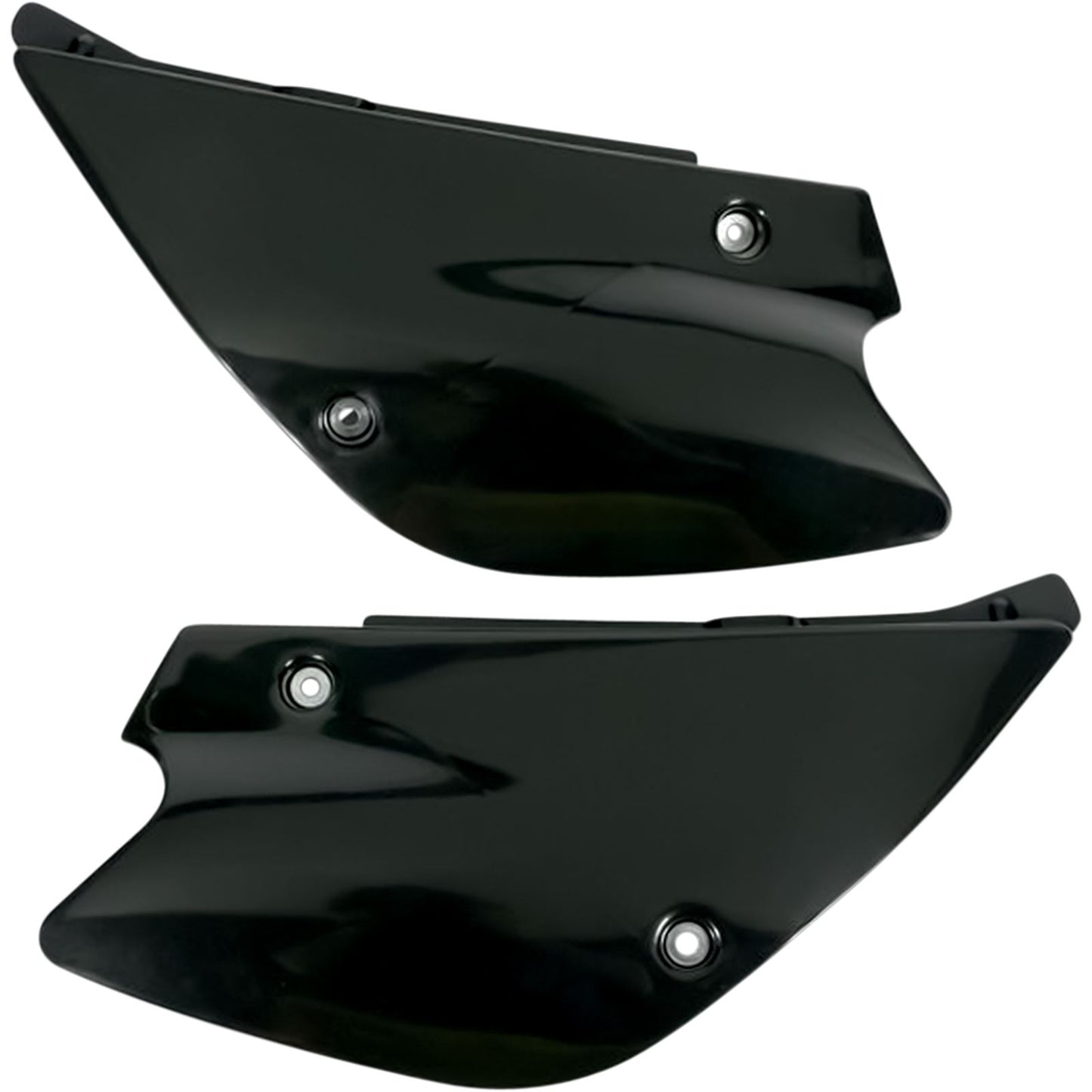 UFO Plastics Side Panels - KX80 '98-00 - Black [MPN: KA03714001]_487264