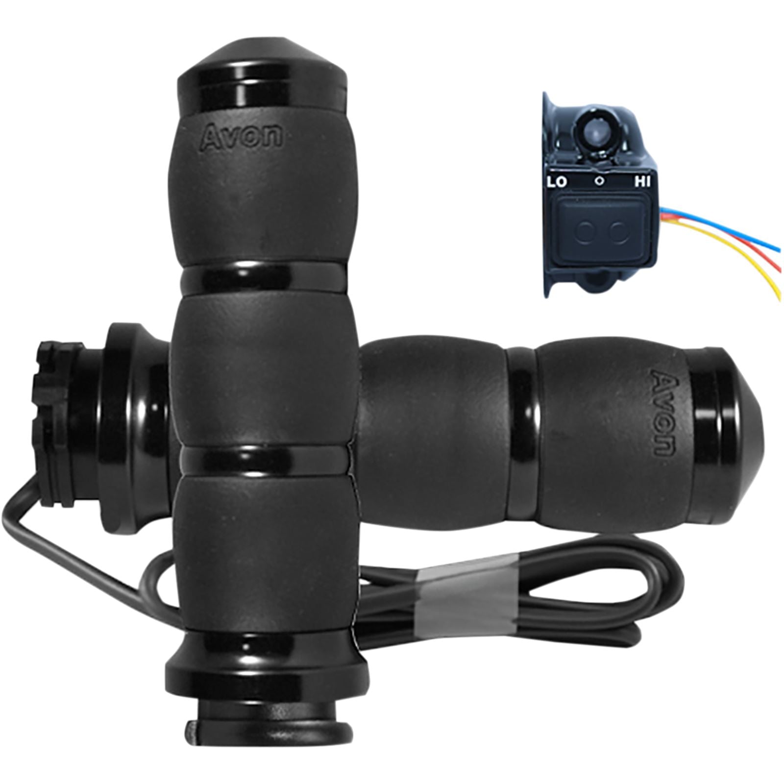 Avon Grips Velvet Air Grips Heated Black AIR-96-HT_347676