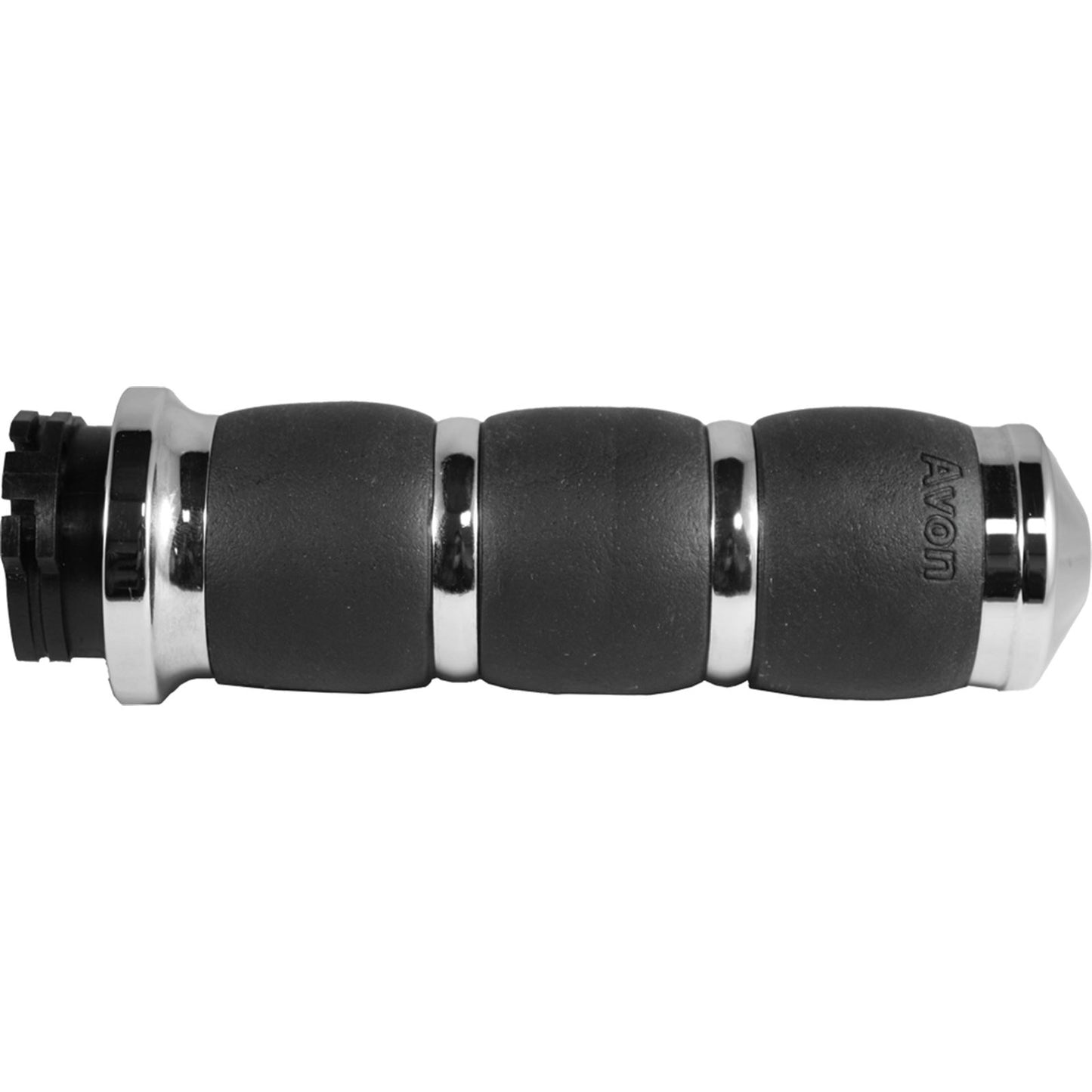 Avon Grips Velvet Air Grips with Fly-by-Wire Throttle Chrome AIR-93-FLY_231909