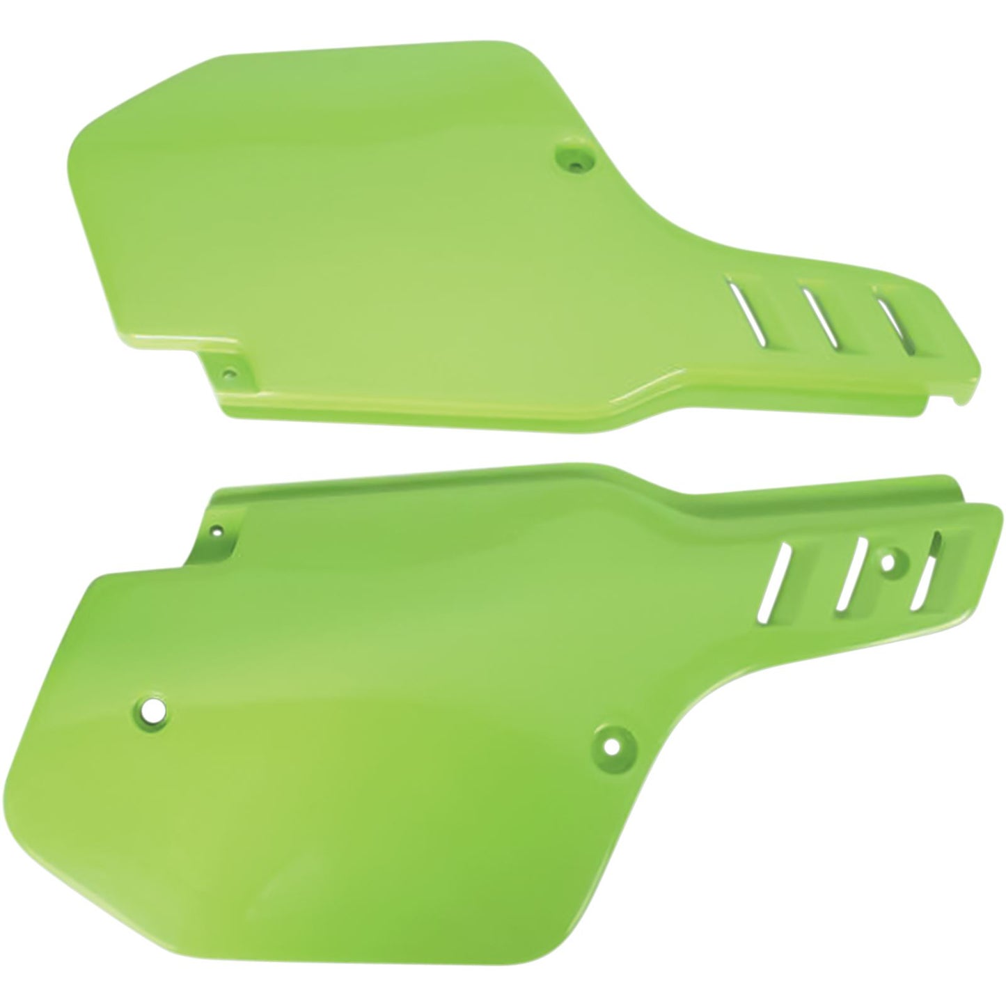 UFO Plastics Side Panels - KX 125-500 - Green [MPN: KA02713026]_487253
