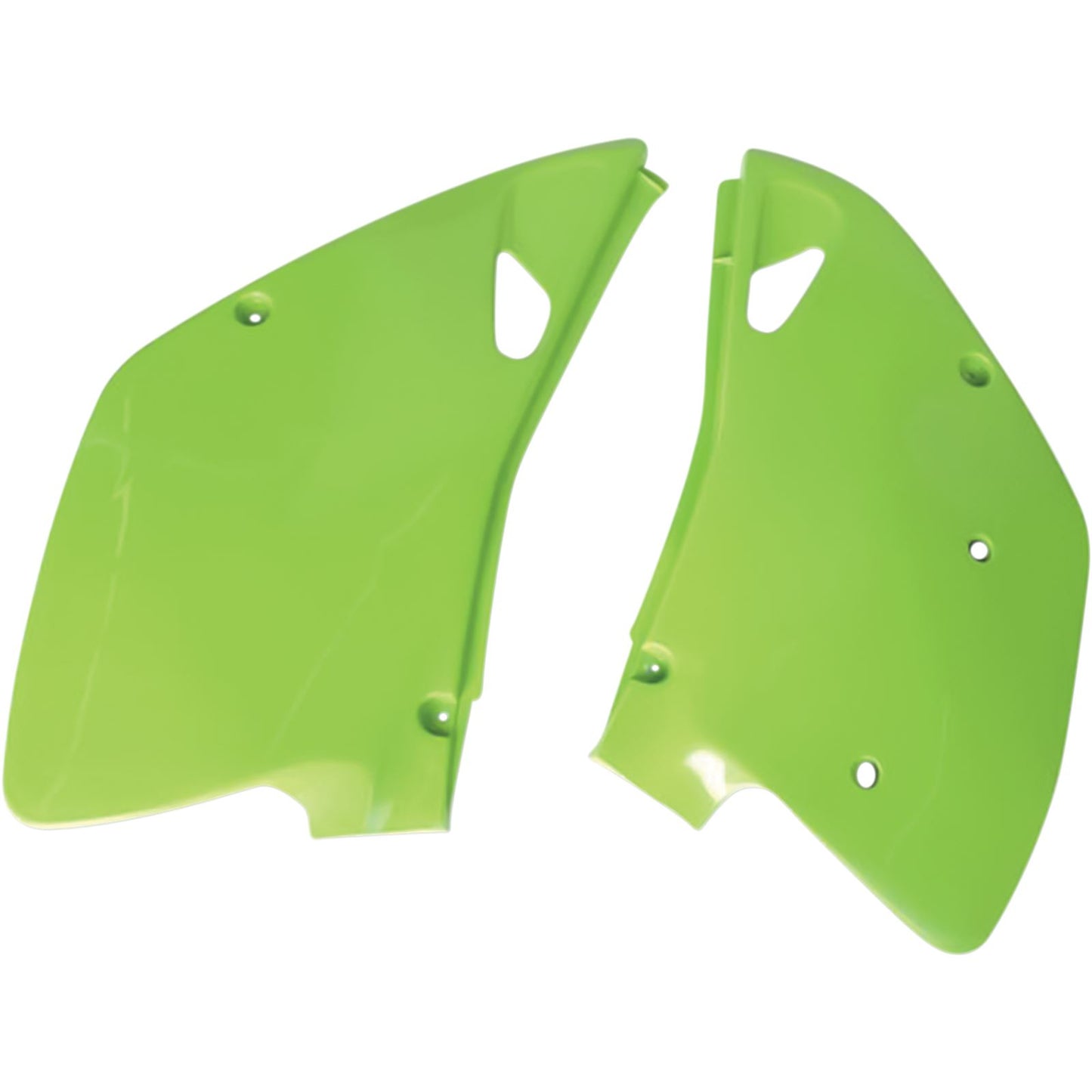 UFO Plastics Side Panels - KX125-250 - Green [MPN: KA02745026]_487255