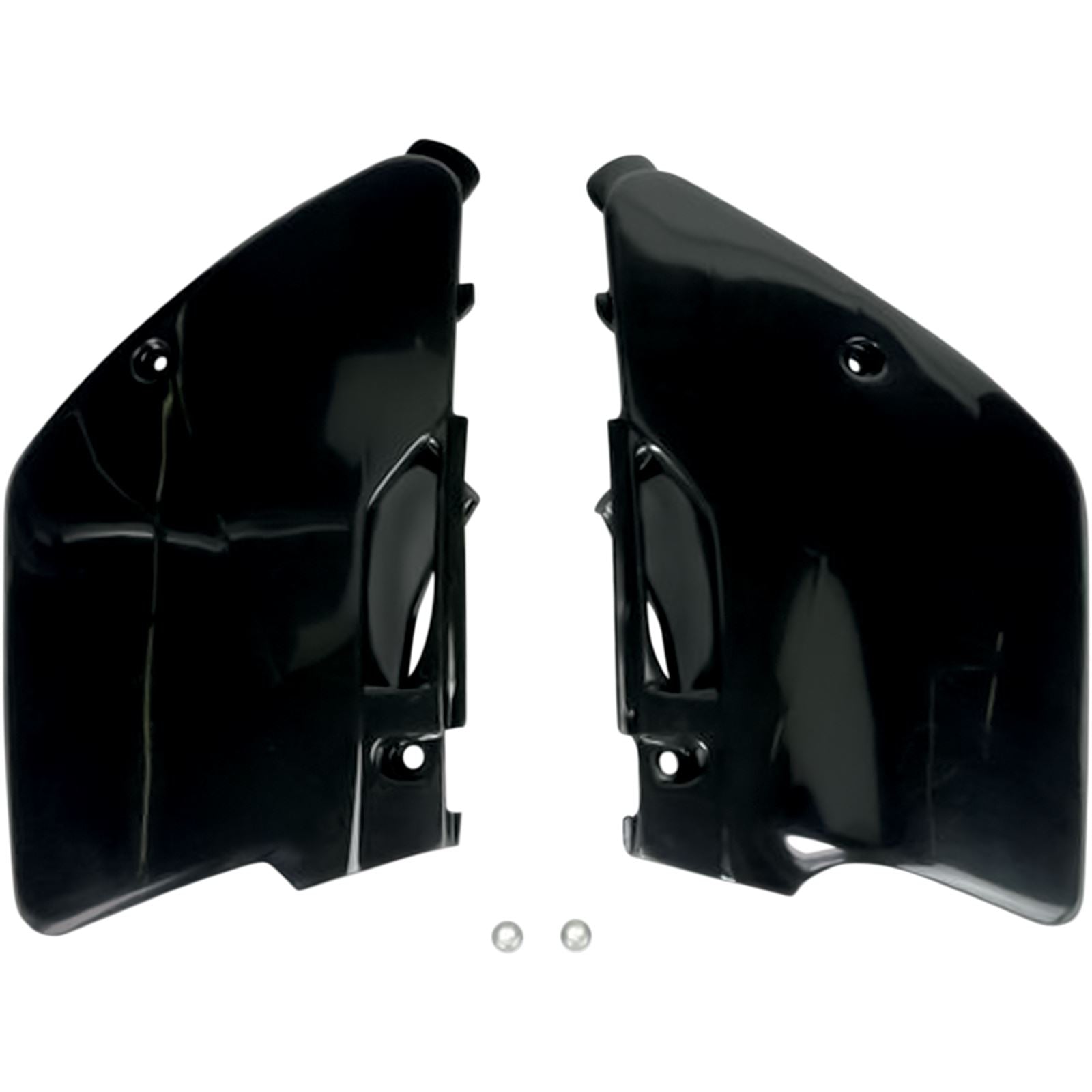 UFO Plastics Side Panels - KX125-250 '94-8 - Black [MPN: KA02769001]_487257