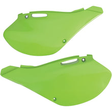 UFO Plastics Side Panels - '99-00 KX125/250 - Green [MPN: KA03721026]_487258