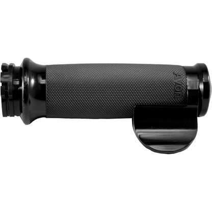 Avon Grips Custom Contour Grips with Fly-by-Wire Throttle Super Sport Black CC-86-ANO-BO-FLY_232221