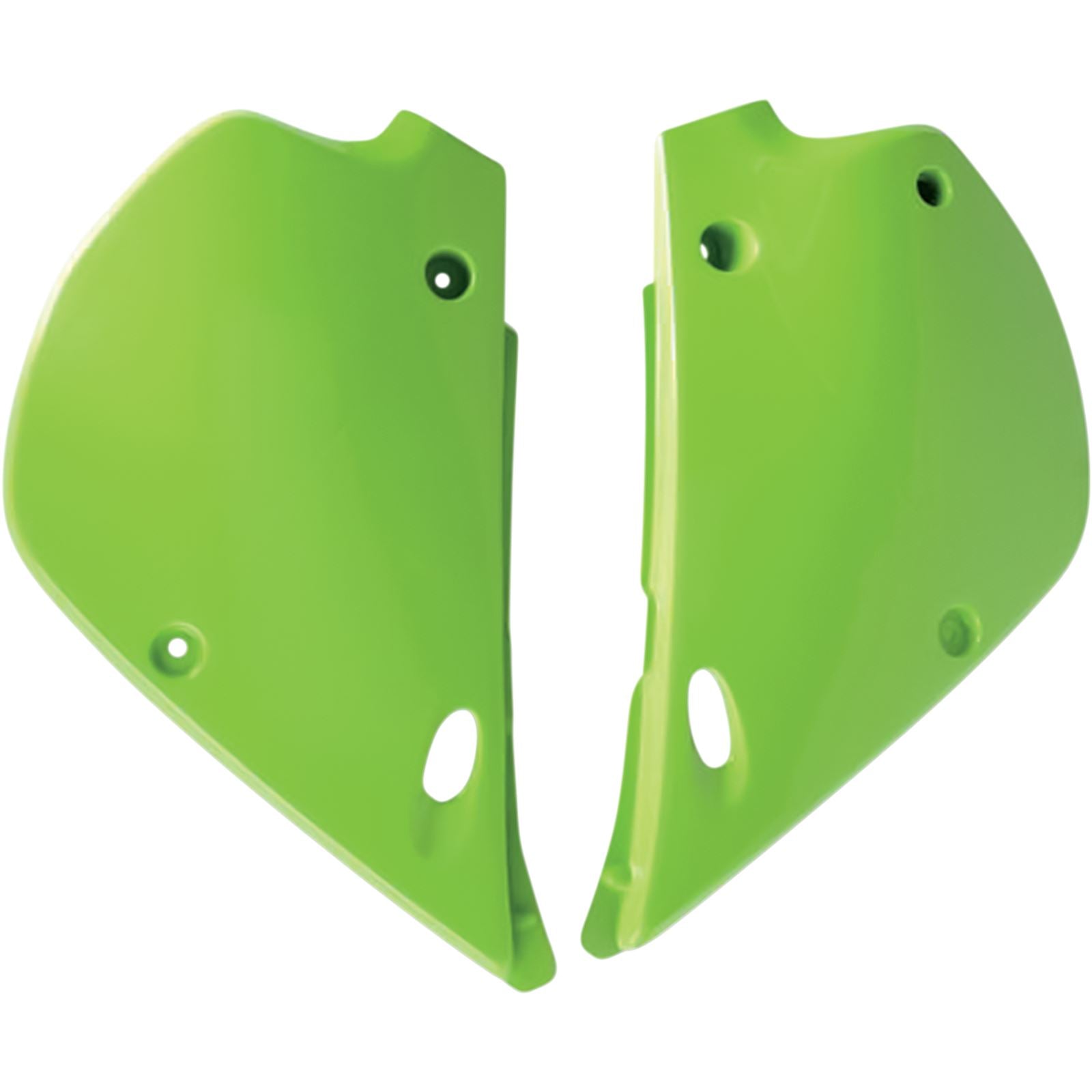 UFO Plastics Side Panels - KX 80 '91-97 - Green [MPN: KA02760026]_487250