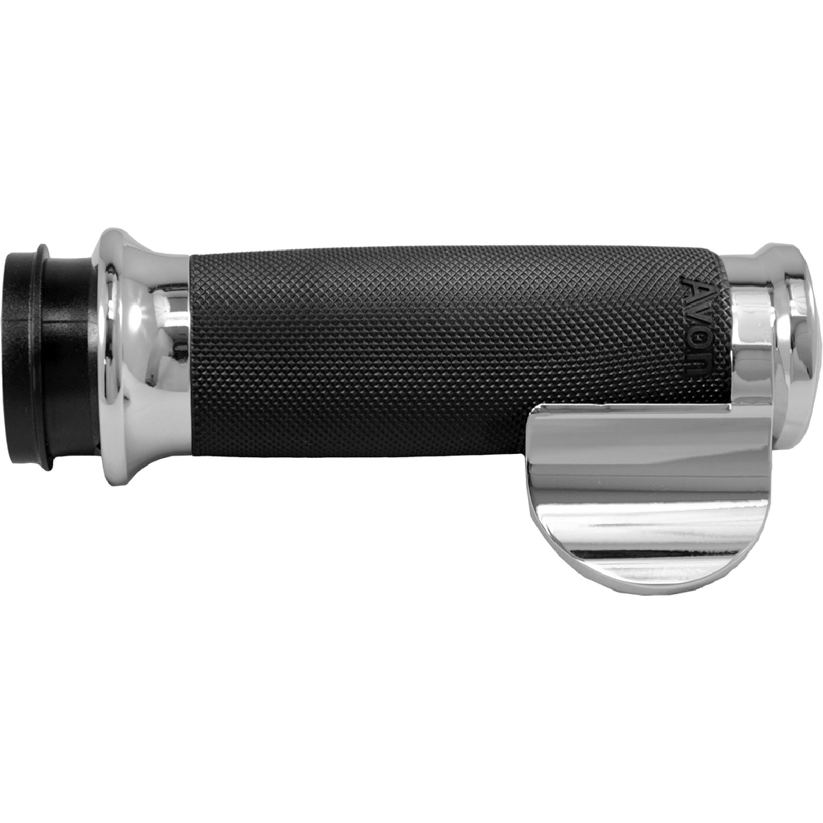 Avon Grips Custom Grips with Fly-by-Wire Throttle Super Sport Chrome CC-85-CH-BO-FLY_232222