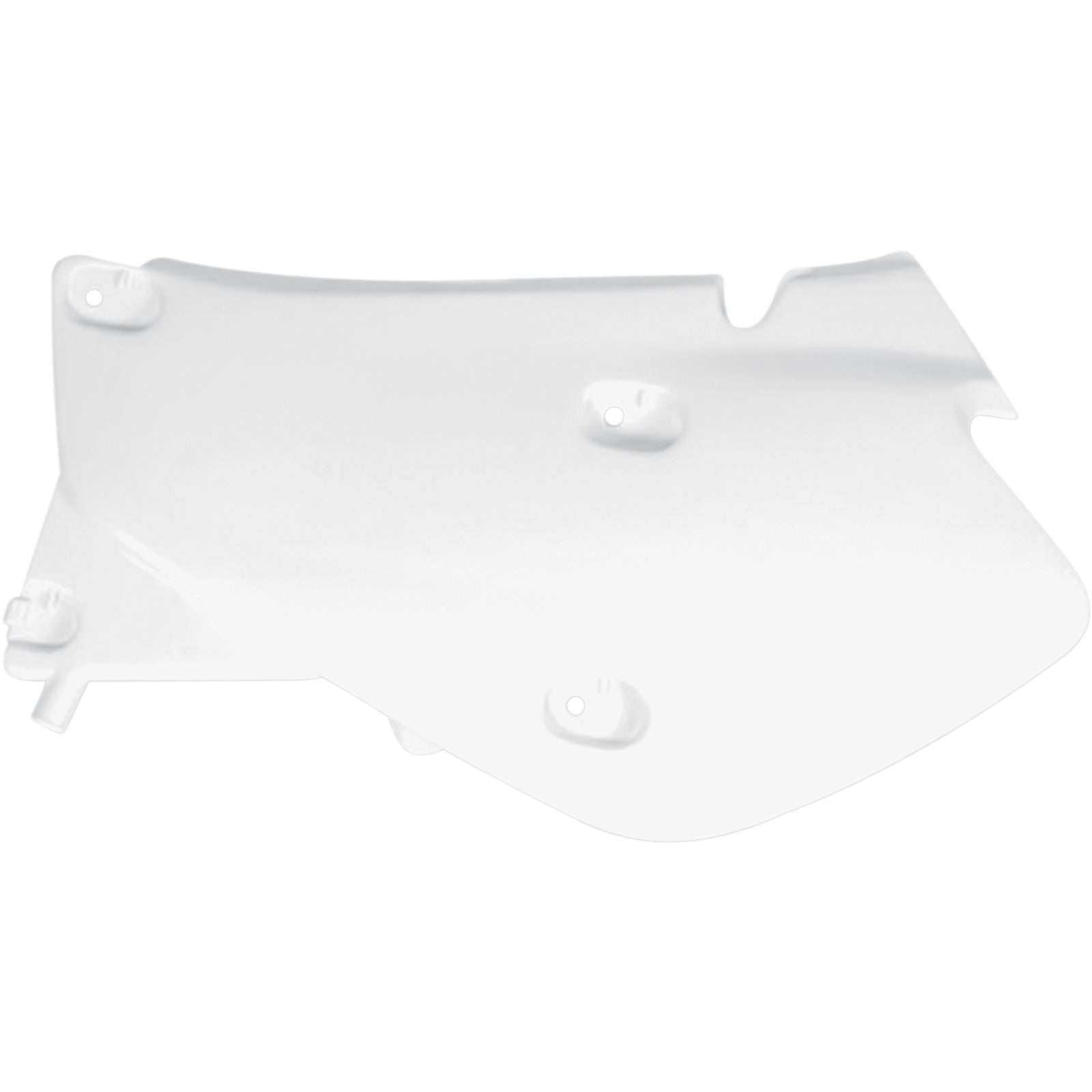 UFO Plastics Left Side Panel - XR650R - White [MPN: HO03680041]_487155