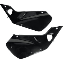 UFO Plastics Side Covers - CR250 '97-99 - Black [MPN: HO03602001]_487149
