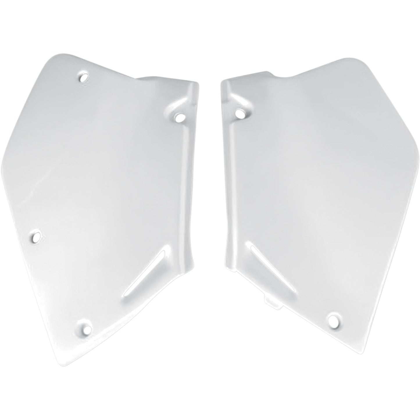 UFO Plastics Side Covers - CR125-250 '95-6 - White [MPN: HO02673041]_487145