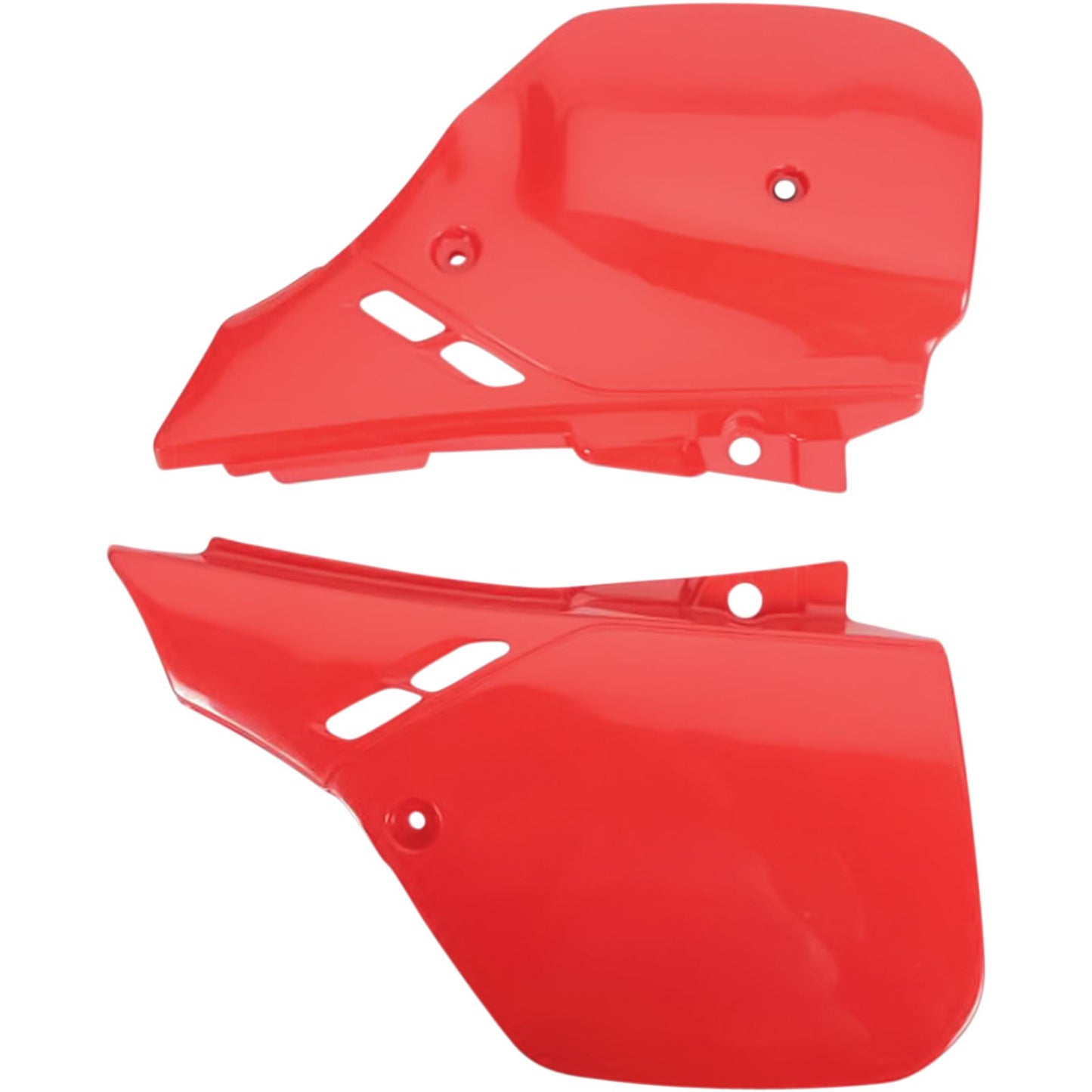 UFO Plastics Side Covers - CR125 '89-90 - Red [MPN: HO02611061]_487138