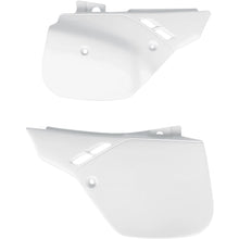 UFO Plastics Side Covers - CR125 '89-90 - White [MPN: HO02611041]_487139