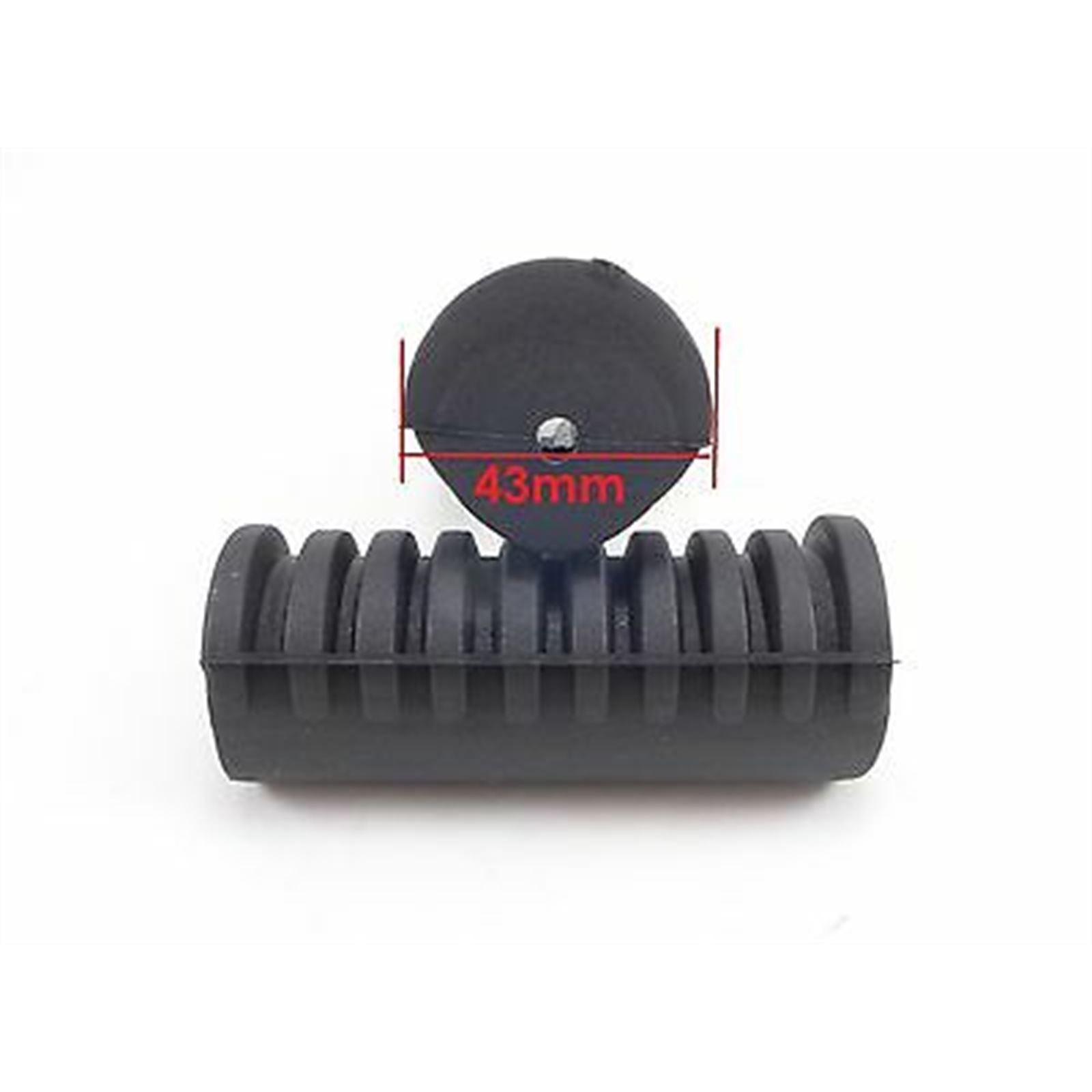 2FastMoto Front Footrest Rubber Covers Pair for Yamaha XS1, XS1B, XS2 256-27413-00_648944