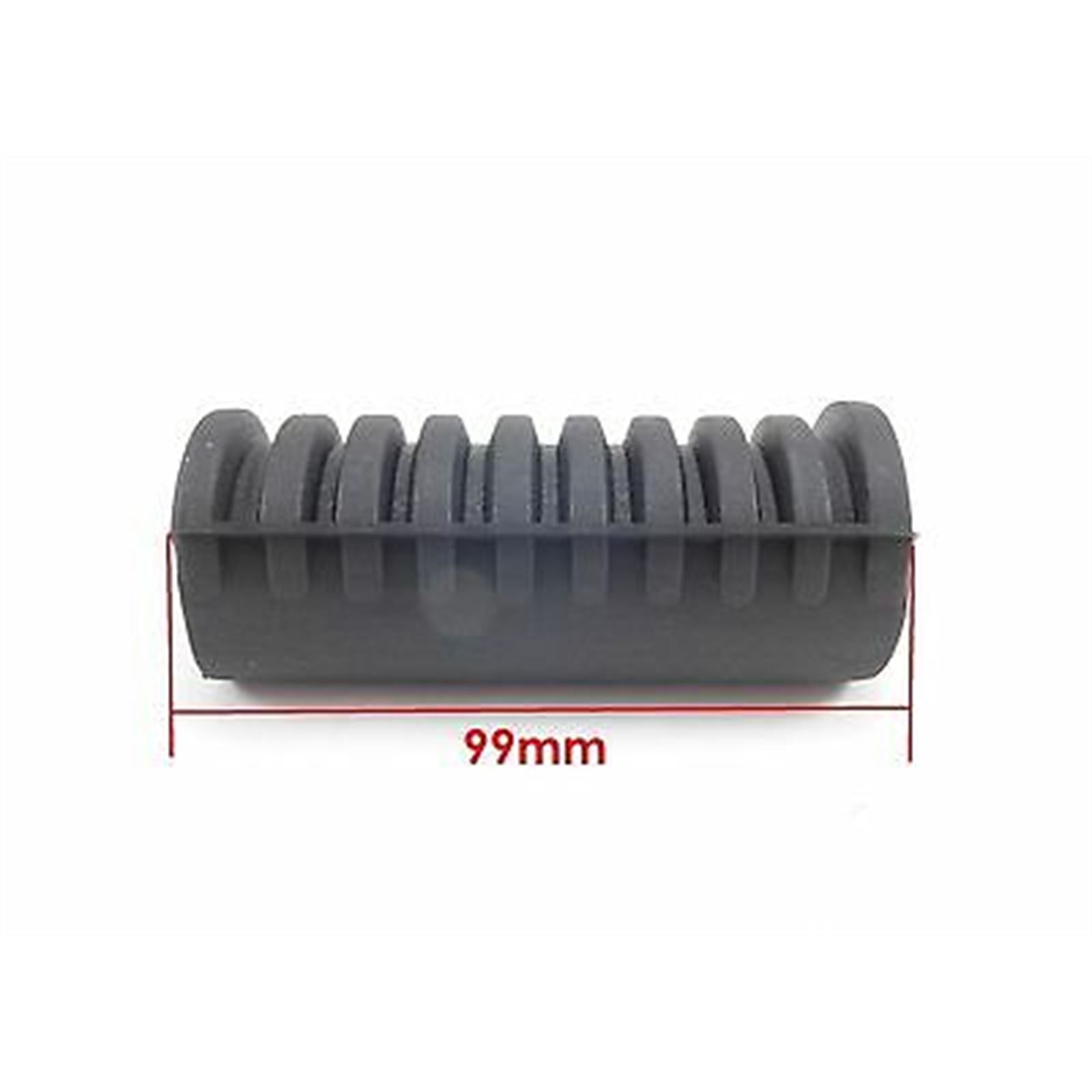 2FastMoto Front Footrest Rubber Covers Pair for Yamaha XS1, XS1B, XS2 256-27413-00_648942