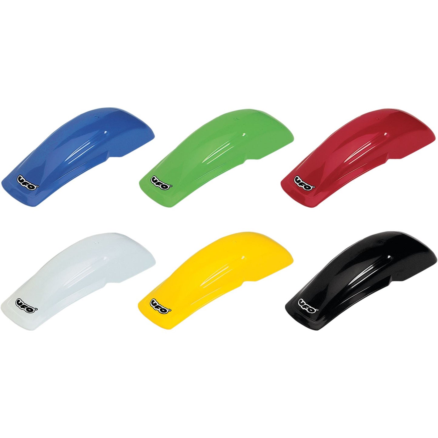 UFO Plastics Universal MX Front Fender - Black [MPN: PP01109001]_487039