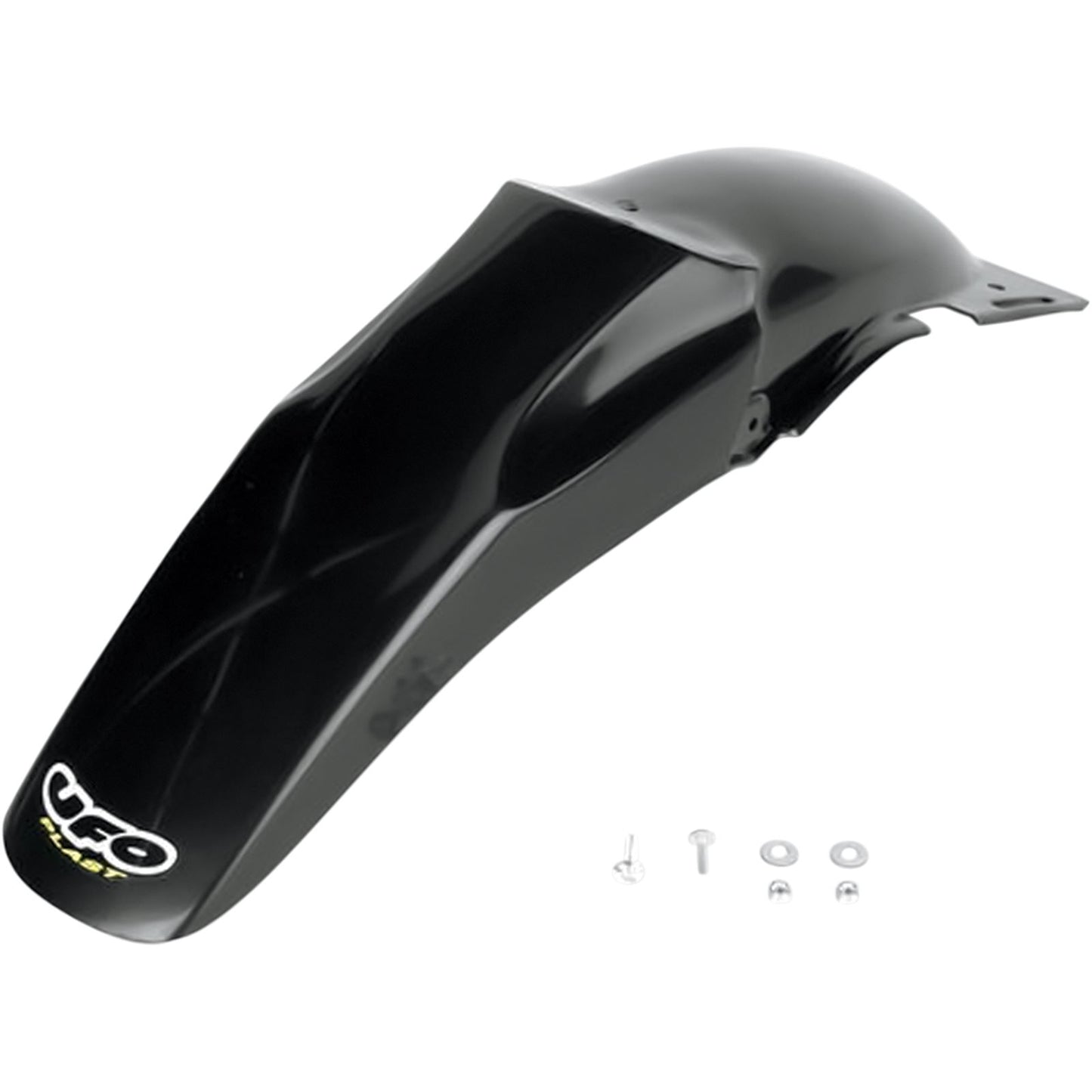 UFO Plastics MX Rear Fender - Black - '96-'00 RM125/250 [MPN: SU02957001]_486997