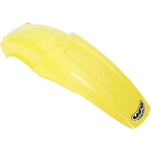 UFO Plastics MX Rear Fender - RM Yellow - '89-'92 RM125/250 [MPN: SU02905101]_486993