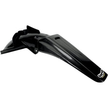 UFO Plastics MX Rear Fender - Black - '99-'02 KX125/250 [MPN: KA03722001]_486983