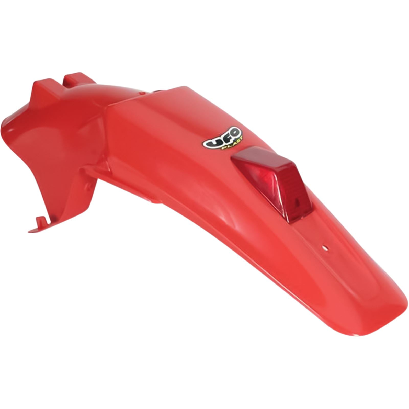 UFO Plastics Enduro Rear Fender with 21/5W Light - XR Red - '00-'20 XR650R [MPN: HO03678069]_486946