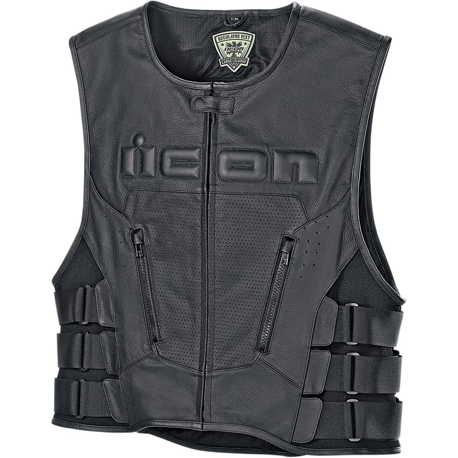 Icon Regulator™ D3O® Vest - Black - Small/Medium 2830-0391_234421