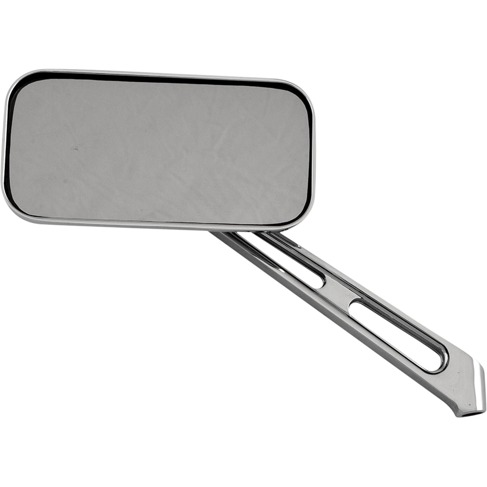 Harddrive Rectangular Mirror Chrome  Left/Right 4.25x2" 60-0034AK_236572