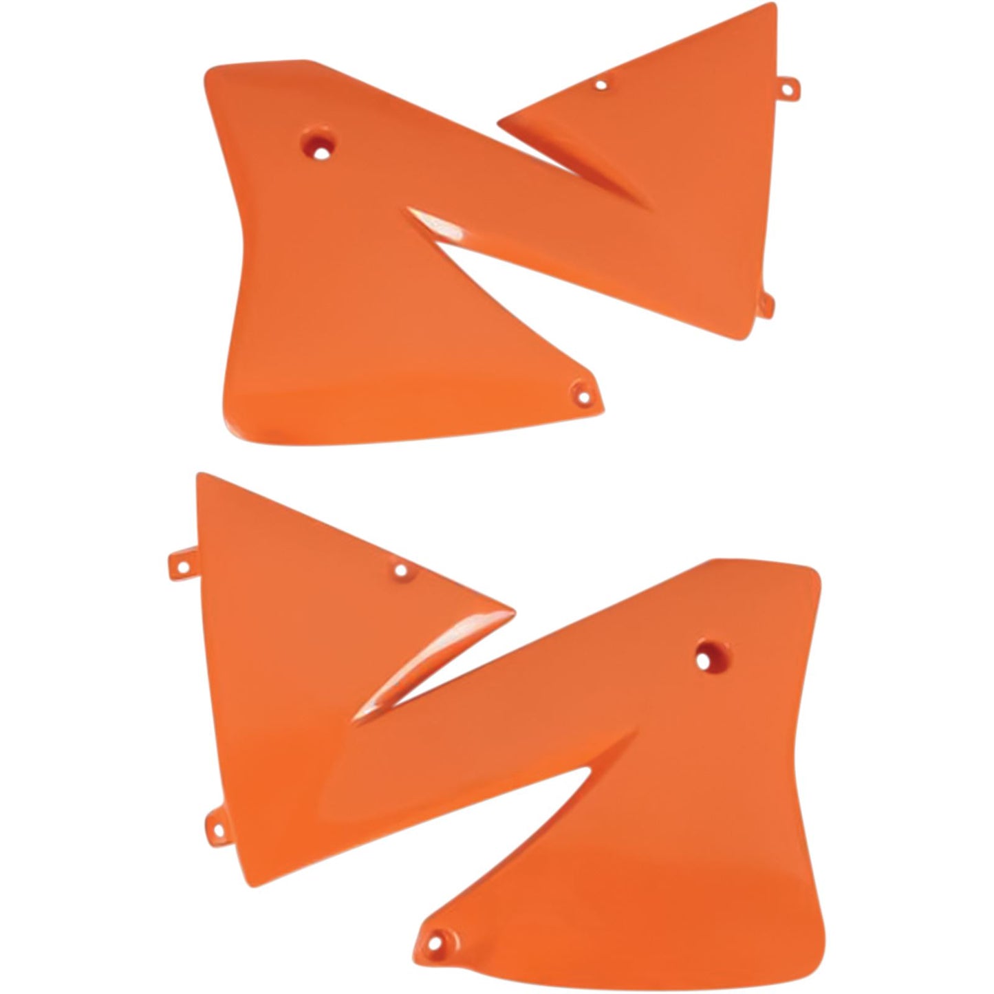 UFO Plastics Radiator Shrouds - EXC - Orange [MPN: KT03066127]_487134