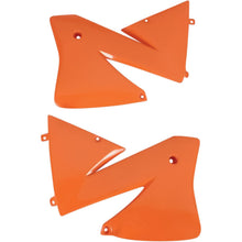 UFO Plastics Radiator Shrouds - EXC - Orange [MPN: KT03066127]_487134