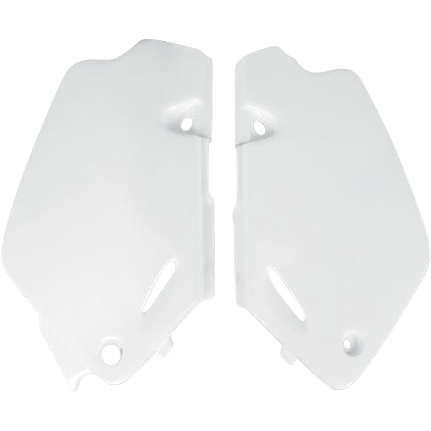 UFO Plastics Side Covers - CR80 '96-00 - White [MPN: HO03626041]_487135